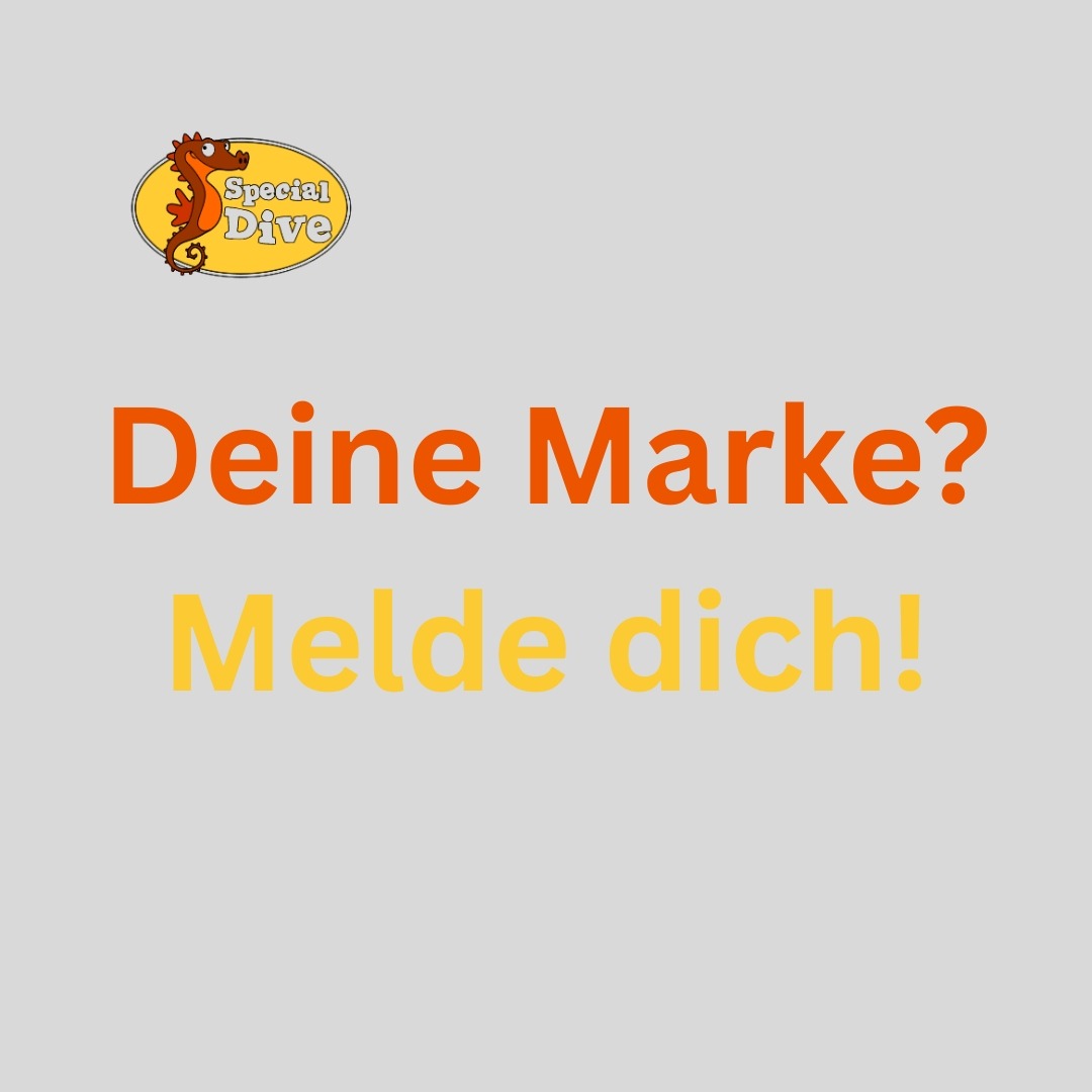 a picture of a dog with a sign that says,'deie marke